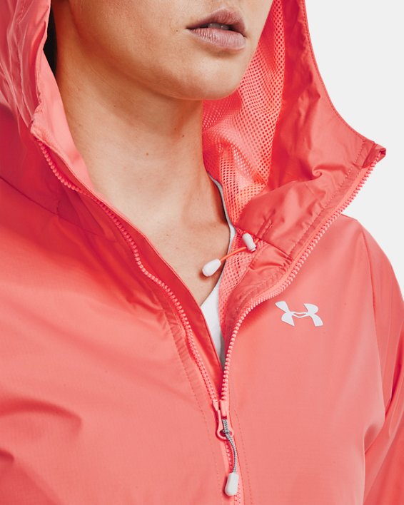 Under Armour Mens Forefront Rain Jacket in Blue 